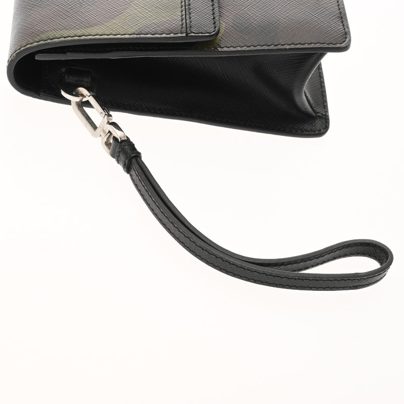 PRADA プラダ クラッチバッグ プラダ クラッチバッグ カモフラ柄 ユニ