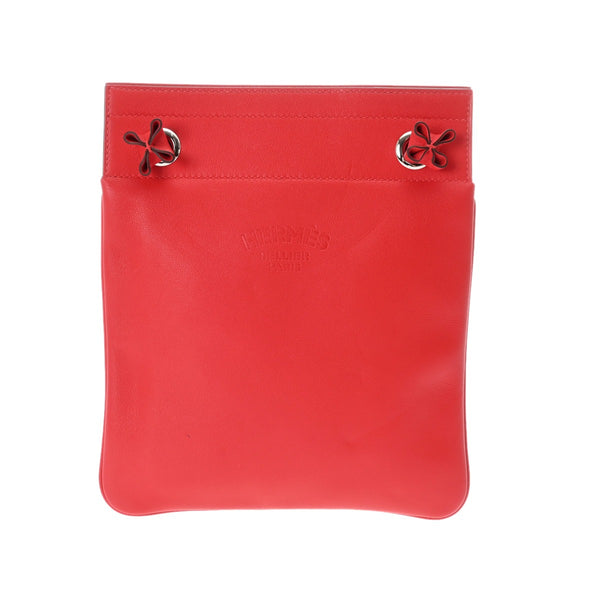 HERMES エルメス サックアリーヌ ミニ ルージュクー D刻印(2019年頃) レディース スイフト ショルダーバッグ ABランク 中古 銀蔵