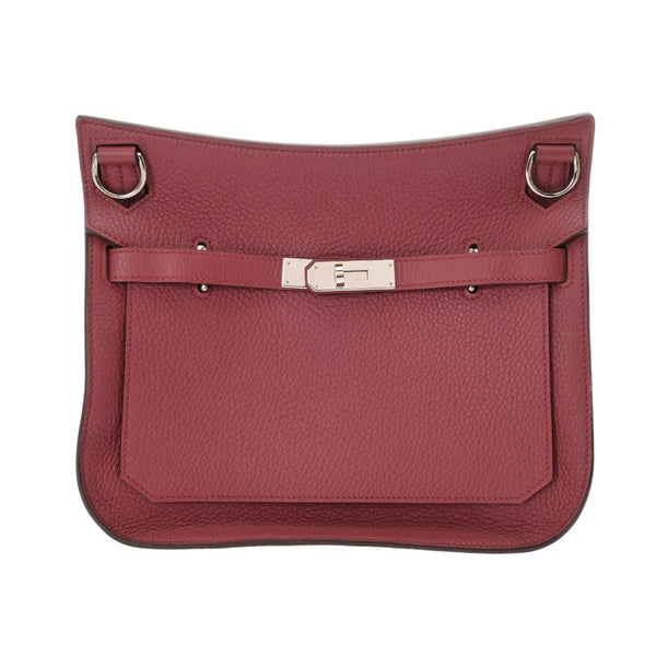 HERMES エルメス ジプシエール 28 ローズウッド □O刻印(2011年頃) レディース トリヨンクレマンス ショルダーバッグ ABランク 中古 銀蔵