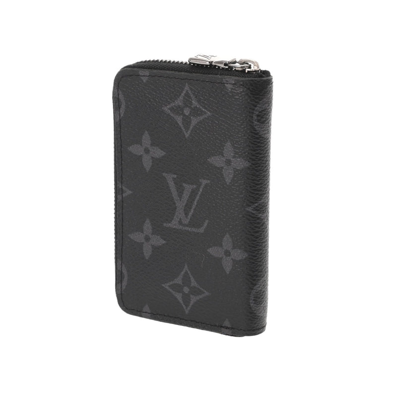 LOUIS VUITTON ルイヴィトン タイガラマ エクリプス ジッピーコインパースヴェルティカル ブラック M81662 メンズ モノグラムエクリプスキャンバス コインケース Aランク 中古 銀蔵