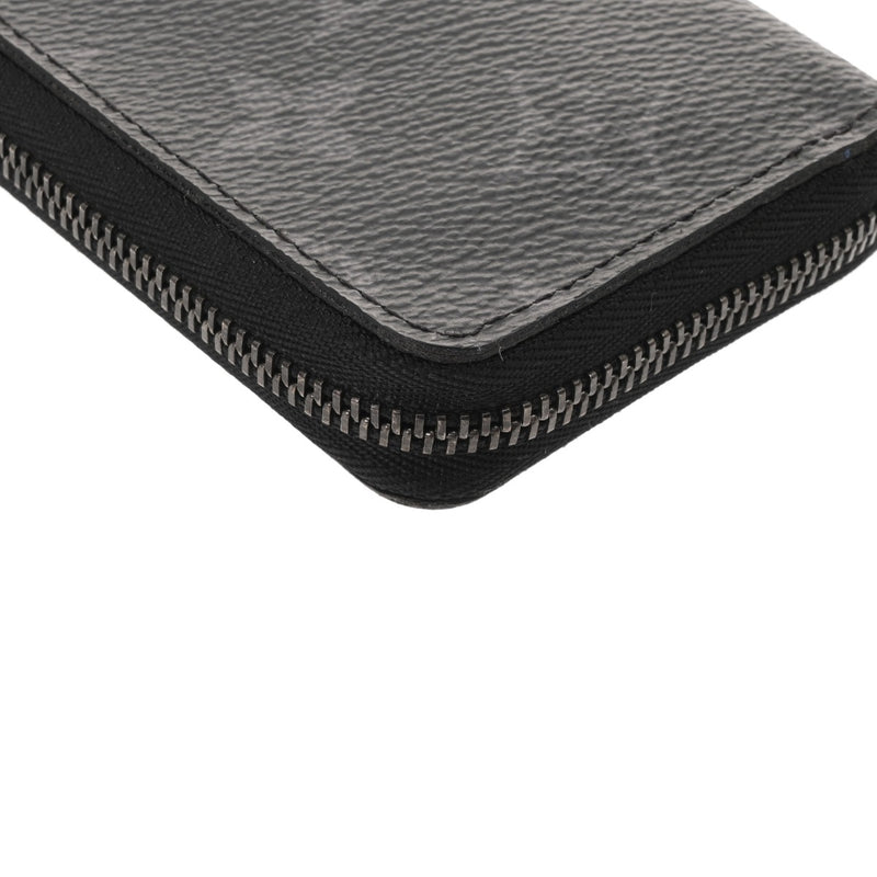 LOUIS VUITTON ルイヴィトン タイガラマ エクリプス ジッピーコインパースヴェルティカル ブラック M81662 メンズ モノグラムエクリプスキャンバス コインケース Aランク 中古 銀蔵
