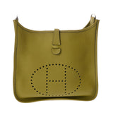 HERMES エルメス エヴリン PM アニスグリーン □H刻印(2004年頃) レディース トリヨンクレマンス ショルダーバッグ Aランク 中古 銀蔵