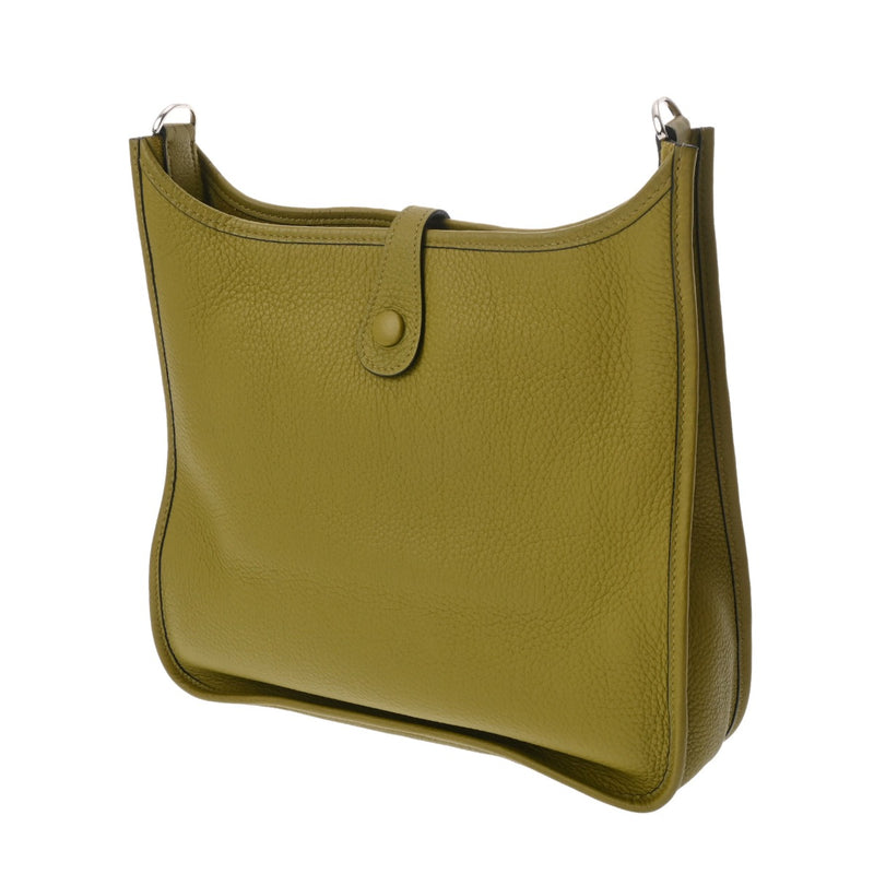HERMES エルメス エヴリン PM アニスグリーン □H刻印(2004年頃) レディース トリヨンクレマンス ショルダーバッグ Aランク 中古 銀蔵