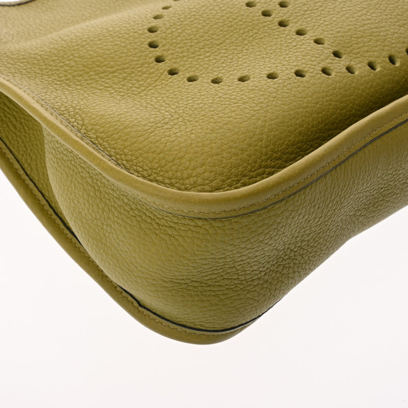 HERMES エルメス エヴリン PM アニスグリーン □H刻印(2004年頃) レディース トリヨンクレマンス ショルダーバッグ Aランク 中古 銀蔵