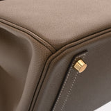 HERMES エルメス バーキン 30 エトゥープ Y刻印(2020年頃)  レディース ヴォーエプソン ハンドバッグ 新同 中古 銀蔵