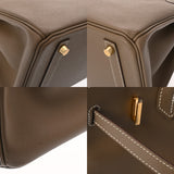 HERMES エルメス バーキン 30 エトゥープ Y刻印(2020年頃)  レディース ヴォーエプソン ハンドバッグ 新同 中古 銀蔵