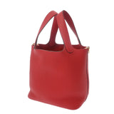 HERMES エルメス ピコタンロック PM  ヴァーミリオン U刻印(2022年頃) レディース トリヨンクレマンス ハンドバッグ 新同 中古 銀蔵