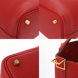 HERMES エルメス ピコタンロック PM  ヴァーミリオン U刻印(2022年頃) レディース トリヨンクレマンス ハンドバッグ 新同 中古 銀蔵