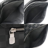 LOUIS VUITTON ルイヴィトン ダミエグラフィット ディストリクトNM MM 黒/グレー N41029 メンズ ダミエグラフィットキャンバス ショルダーバッグ ABランク 中古 銀蔵
