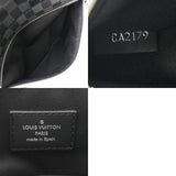 LOUIS VUITTON ルイヴィトン ダミエグラフィット ディストリクトNM MM 黒/グレー N41029 メンズ ダミエグラフィットキャンバス ショルダーバッグ ABランク 中古 銀蔵