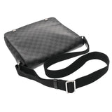 LOUIS VUITTON ルイヴィトン ダミエグラフィット ディストリクトNM MM 黒/グレー N41029 メンズ ダミエグラフィットキャンバス ショルダーバッグ ABランク 中古 銀蔵