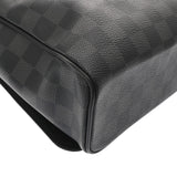 LOUIS VUITTON ルイヴィトン ダミエグラフィット ディストリクトNM MM 黒/グレー N41029 メンズ ダミエグラフィットキャンバス ショルダーバッグ ABランク 中古 銀蔵