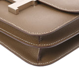 HERMES エルメス コンスタンス3 ミニ 18 ミロワール エトゥープ W刻印(2024年頃) レディース ヴォーエプソン ショルダーバッグ 新同 中古 銀蔵