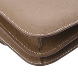 HERMES エルメス コンスタンス3 ミニ 18 ミロワール エトゥープ W刻印(2024年頃) レディース ヴォーエプソン ショルダーバッグ 新同 中古 銀蔵