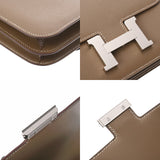 HERMES エルメス コンスタンス3 ミニ 18 ミロワール エトゥープ W刻印(2024年頃) レディース ヴォーエプソン ショルダーバッグ 新同 中古 銀蔵