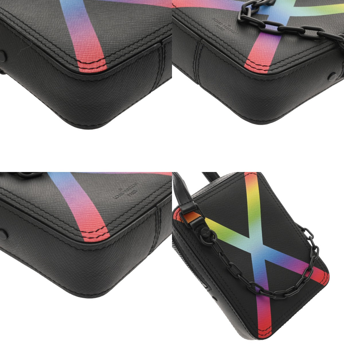 ルイヴィトン レインボー ダヌープメッセンジャー 14136 ノワール