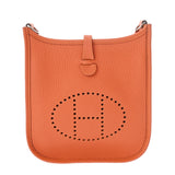 HERMES エルメス エヴリン TPM オレンジ Y刻印(2020年頃) レディース トリヨンクレマンス ショルダーバッグ 未使用 銀蔵