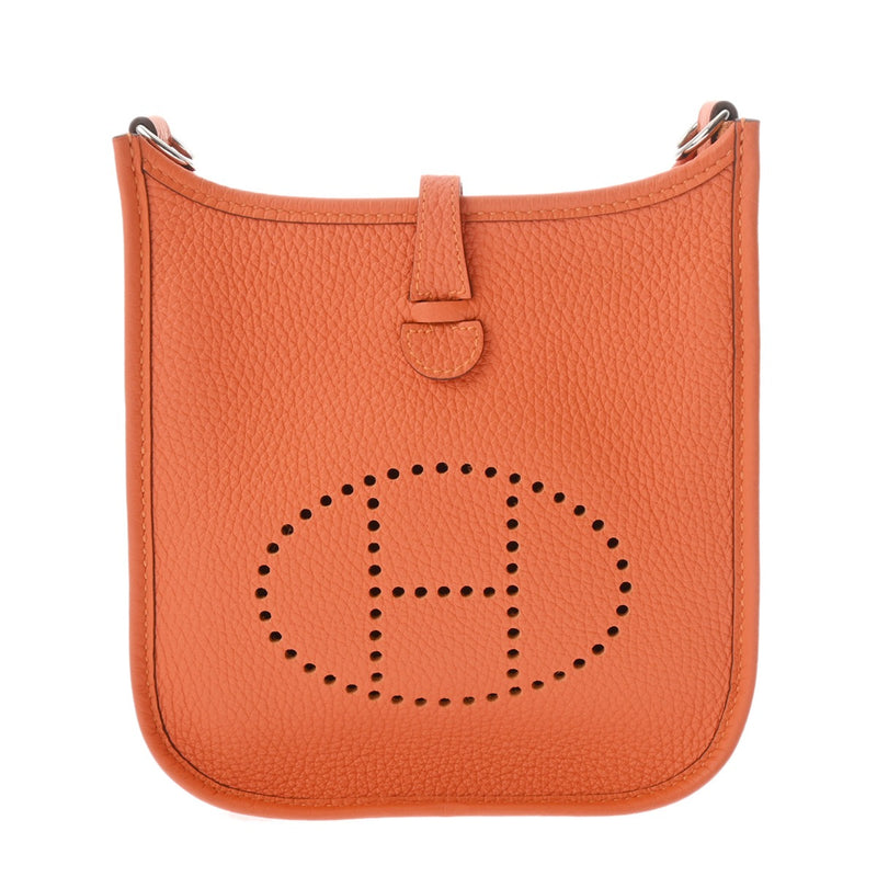 HERMES エルメス エヴリン TPM オレンジ Y刻印(2020年頃) レディース トリヨンクレマンス ショルダーバッグ 未使用 銀蔵