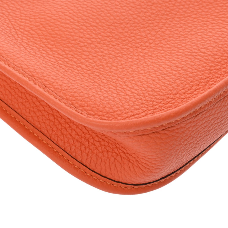 HERMES エルメス エヴリン TPM オレンジ Y刻印(2020年頃) レディース トリヨンクレマンス ショルダーバッグ 未使用 銀蔵