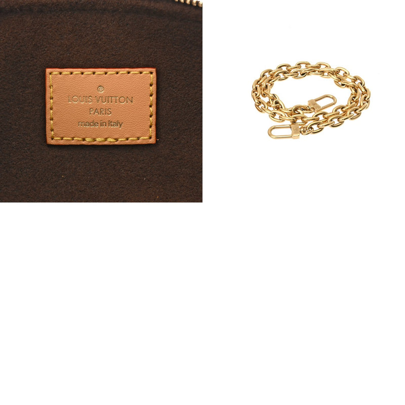 LOUIS VUITTON ルイヴィトン モノグラム ミニバムバッグ ブラウン M82335 レディース モノグラムキャンバス ショルダーバッグ 新同 中古 銀蔵