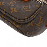 LOUIS VUITTON ルイヴィトン モノグラム ミニバムバッグ ブラウン M82335 レディース モノグラムキャンバス ショルダーバッグ 新同 中古 銀蔵