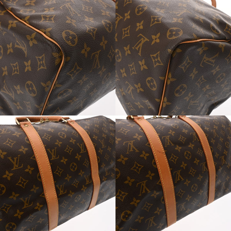 LOUIS VUITTON ルイヴィトン モノグラム キーポル 50 ブラウン M41426 ユニセックス モノグラムキャンバス ボストンバッグ Bランク 中古 銀蔵
