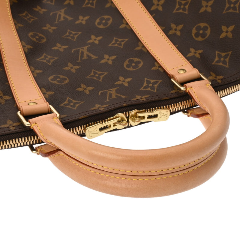 LOUIS VUITTON ルイヴィトン モノグラム キーポル バンドリエール 60 ブラウン M41412 ユニセックス モノグラムキャンバス ボストンバッグ ABランク 中古 銀蔵