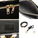 LOUIS VUITTON ルイヴィトン モノグラム ヴェリートート MM 2WAY ノワール - レディース レザー トートバッグ Aランク 中古 銀蔵
