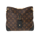 LOUIS VUITTON ルイヴィトン モノグラム オデオン NM PM ブラウン/ノワール M45353 レディース モノグラムキャンバス ショルダーバッグ Aランク 中古 銀蔵