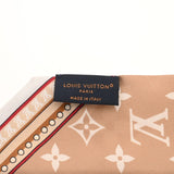 LOUIS VUITTON ルイヴィトン バンドーBB アルティメット ベージュ M77777 レディース シルク100％ スカーフ ABランク 中古 銀蔵