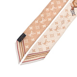 LOUIS VUITTON ルイヴィトン バンドーBB アルティメット ベージュ M77777 レディース シルク100％ スカーフ ABランク 中古 銀蔵