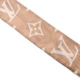 LOUIS VUITTON ルイヴィトン バンドーBB アルティメット ベージュ M77777 レディース シルク100％ スカーフ ABランク 中古 銀蔵
