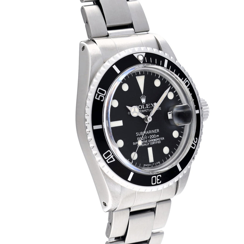 ロレックス サブマリーナ 4型ダイヤル アンティーク 1680 23番台(1970年頃製造) ブラック メンズ 腕時計 自動巻き 中古 銀蔵