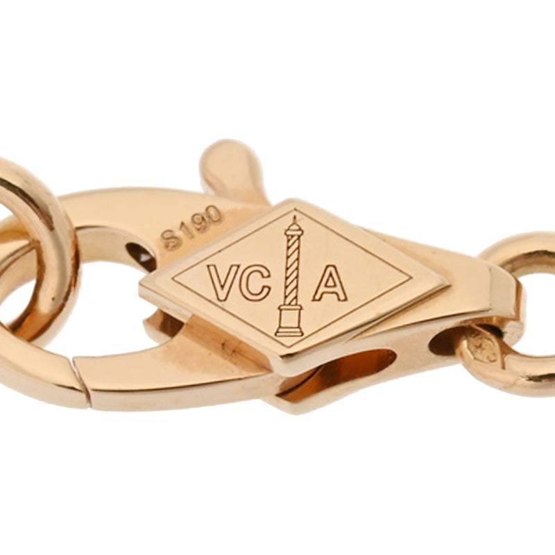VAN CLEEF & ARPELS ヴァンクリーフ＆アーペル フリヴォル ミニ ルビー VCARP7S900 レディース K18ピンクゴールド ブレスレット Aランク 中古 銀蔵