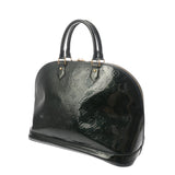 LOUIS VUITTON ルイヴィトン モノグラムヴェルニ アルマ GM ブルーニュイ M93682 レディース モノグラムヴェルニ ハンドバッグ Bランク 中古 銀蔵