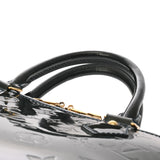 LOUIS VUITTON ルイヴィトン モノグラムヴェルニ アルマ GM ブルーニュイ M93682 レディース モノグラムヴェルニ ハンドバッグ Bランク 中古 銀蔵
