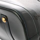 LOUIS VUITTON ルイヴィトン モノグラムヴェルニ アルマ GM ブルーニュイ M93682 レディース モノグラムヴェルニ ハンドバッグ Bランク 中古 銀蔵