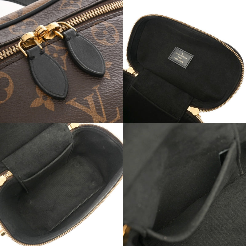 LOUIS VUITTON ルイヴィトン モノグラムリバース ヴァニティ NV PM 2WAY チェーンショルダー 旧型 ブラウン M45165 レディース モノグラムキャンバス ハンドバッグ ABランク 中古 銀蔵