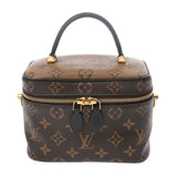 LOUIS VUITTON ルイヴィトン モノグラムリバース ヴァニティ NV PM 2WAY チェーンショルダー 旧型 ブラウン M45165 レディース モノグラムキャンバス ハンドバッグ ABランク 中古 銀蔵