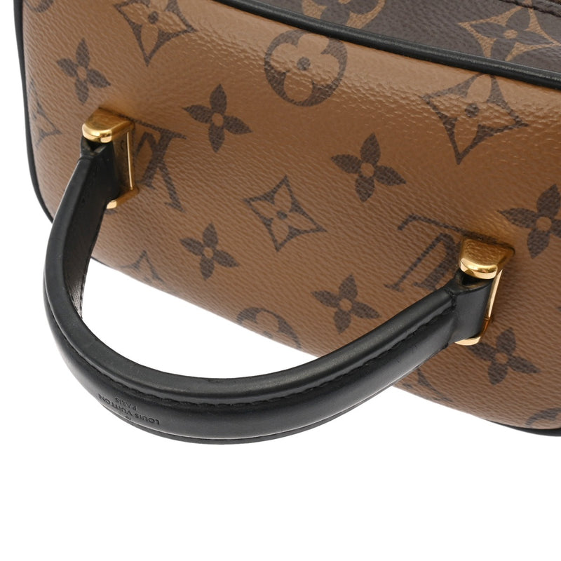 LOUIS VUITTON ルイヴィトン モノグラムリバース ヴァニティ NV PM 2WAY チェーンショルダー 旧型 ブラウン M45165 レディース モノグラムキャンバス ハンドバッグ ABランク 中古 銀蔵