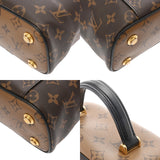 LOUIS VUITTON ルイヴィトン モノグラムリバース ヴァニティ NV PM 2WAY 旧型 ブラウン M45165 レディース モノグラムキャンバス ハンドバッグ ABランク 中古 銀蔵