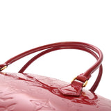 LOUIS VUITTON ルイヴィトン モノグラムヴェルニ シャーウッド GM ポムダムール M91490 レディース モノグラムヴェルニ ハンドバッグ Bランク 中古 銀蔵