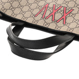 GUCCI グッチ GGスプリーム ウルフプリント ベージュ 450950 メンズ キャンバス レザー トートバッグ ABランク 中古 銀蔵