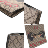 GUCCI グッチ GGスプリーム ウルフプリント ベージュ 450950 メンズ キャンバス レザー トートバッグ ABランク 中古 銀蔵