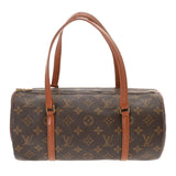LOUIS VUITTON ルイヴィトン モノグラム パピヨン GM 旧型 ブラウン M51365 レディース モノグラムキャンバス ハンドバッグ ABランク 中古 銀蔵