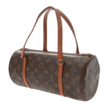 LOUIS VUITTON ルイヴィトン モノグラム パピヨン GM 旧型 ブラウン M51365 レディース モノグラムキャンバス ハンドバッグ ABランク 中古 銀蔵