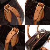 LOUIS VUITTON ルイヴィトン モノグラムヴェルニ サミットドライブ アマラント M93516 レディース モノグラムヴェルニ ハンドバッグ Bランク 中古 銀蔵