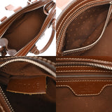 LOUIS VUITTON ルイヴィトン スハリ エパヌイ PM シエンヌ Ｍ91884 レディース ゴートスキン ハンドバッグ Bランク 中古 銀蔵