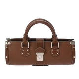 LOUIS VUITTON ルイヴィトン スハリ エパヌイ PM シエンヌ Ｍ91884 レディース ゴートスキン ハンドバッグ Bランク 中古 銀蔵