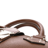 LOUIS VUITTON ルイヴィトン スハリ エパヌイ PM シエンヌ Ｍ91884 レディース ゴートスキン ハンドバッグ Bランク 中古 銀蔵